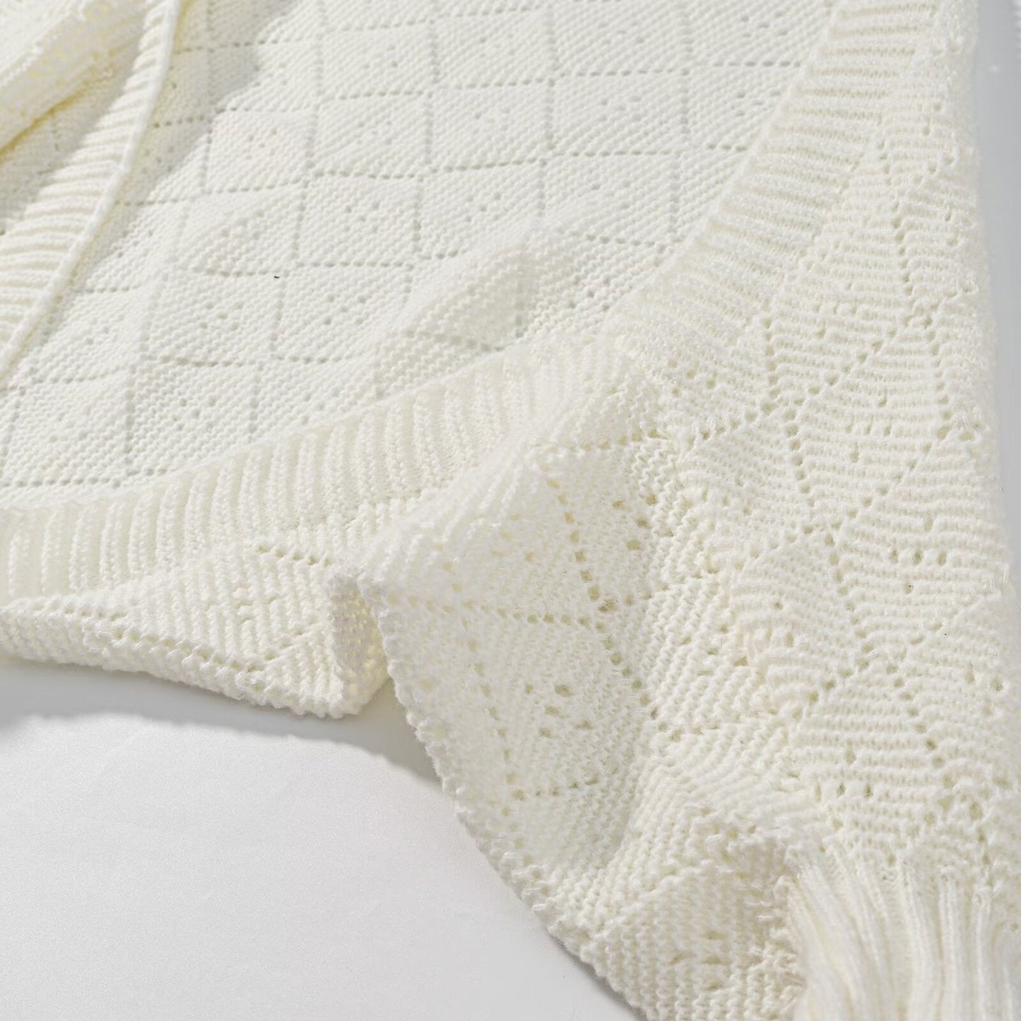 Damen Strickpullover Rautenmuster Norvielle