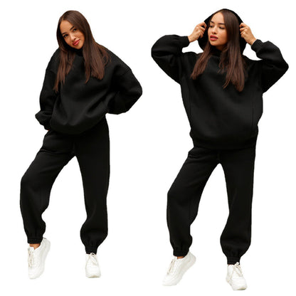 Damen Kapuzenpullover Jogginghose Set Norvielle