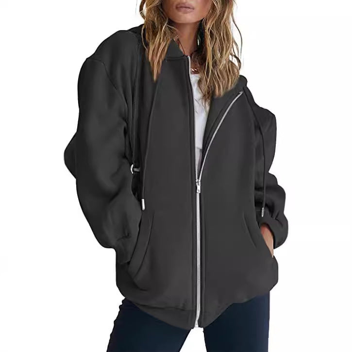 Damen Oversized Kapuzenjacke Norvielle