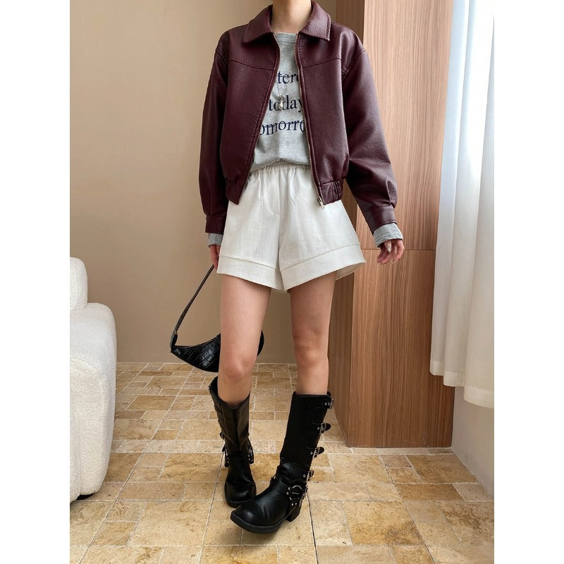 Damen Blouson-Jacke Reißverschluss