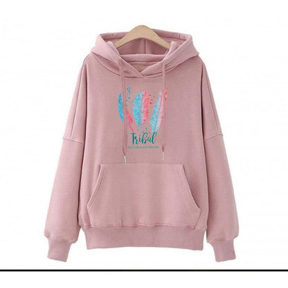 Damen Kapuzenpullover Tribal-Druck Weich Norvielle