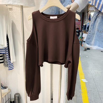 Damen Crop- Langärmlig Norvielle