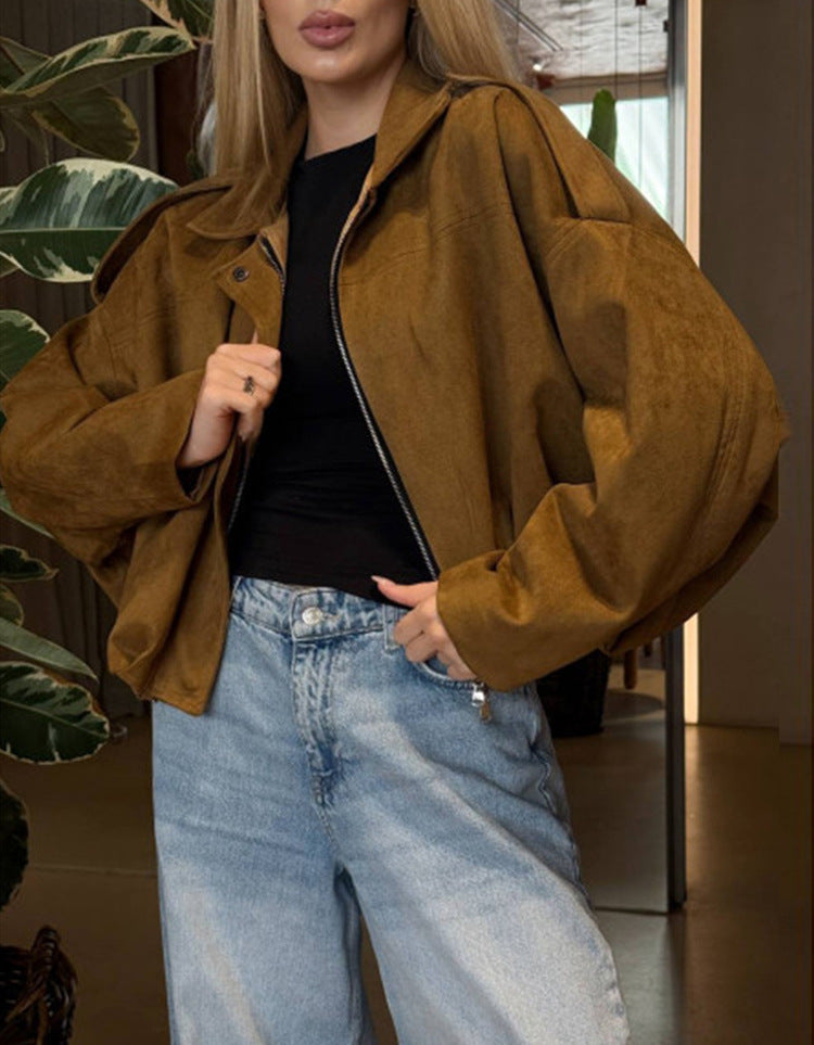 Damen Oversized Jacke Norvielle