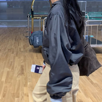 Damen Leichtjacke Elastische Bündchen Norvielle