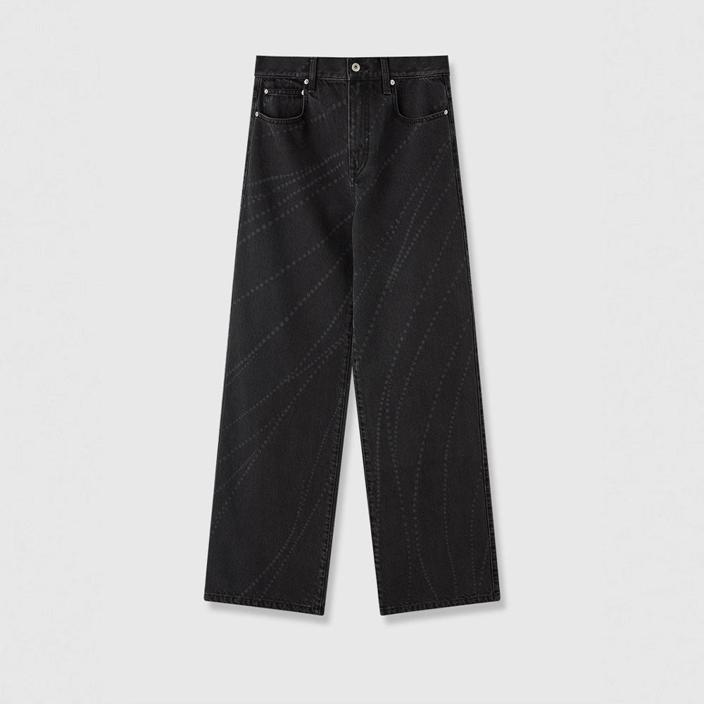 Damen Bootcut-Jeans Hochbund Elegant Norvielle
