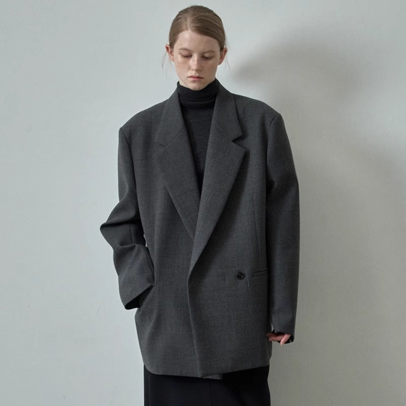 Damen Oversize Blazer Klassischer Stil