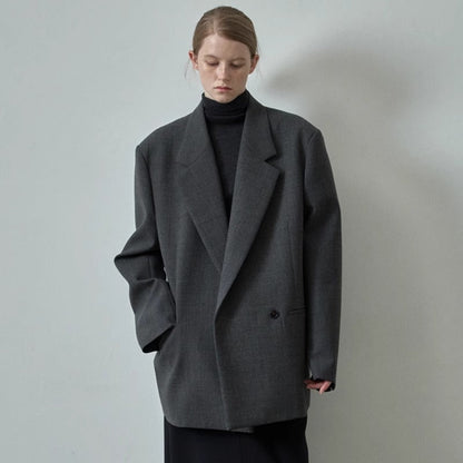Damen Oversize Blazer Klassischer Stil