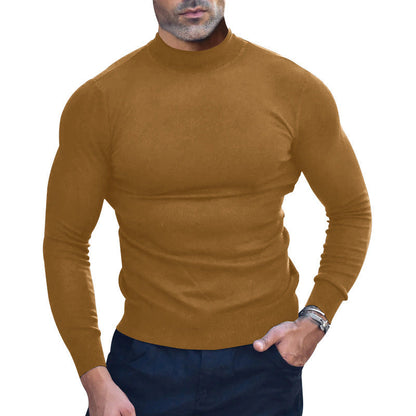 Damen Rollkragenpullover Feinstrick Slim Fit Eleganz