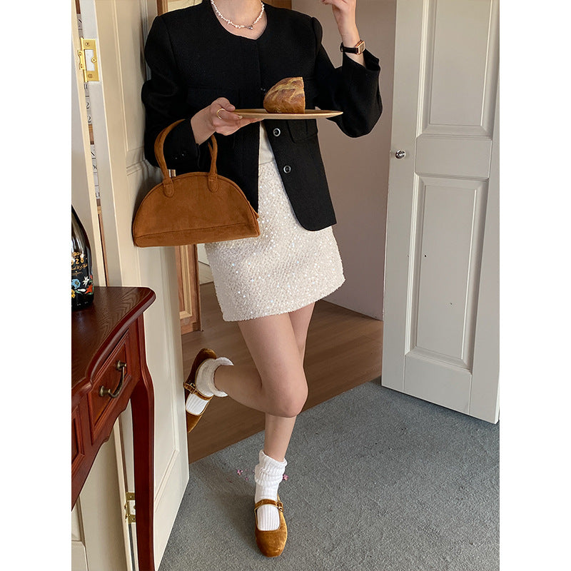 Damen Kurzjacke mit Taschen Norvielle