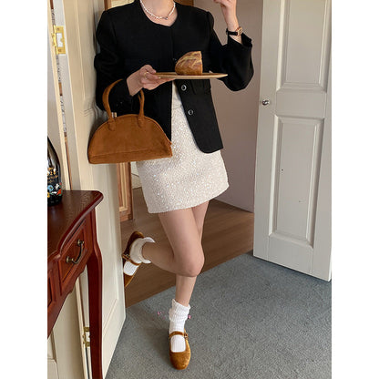 Damen Kurzjacke mit Taschen Norvielle