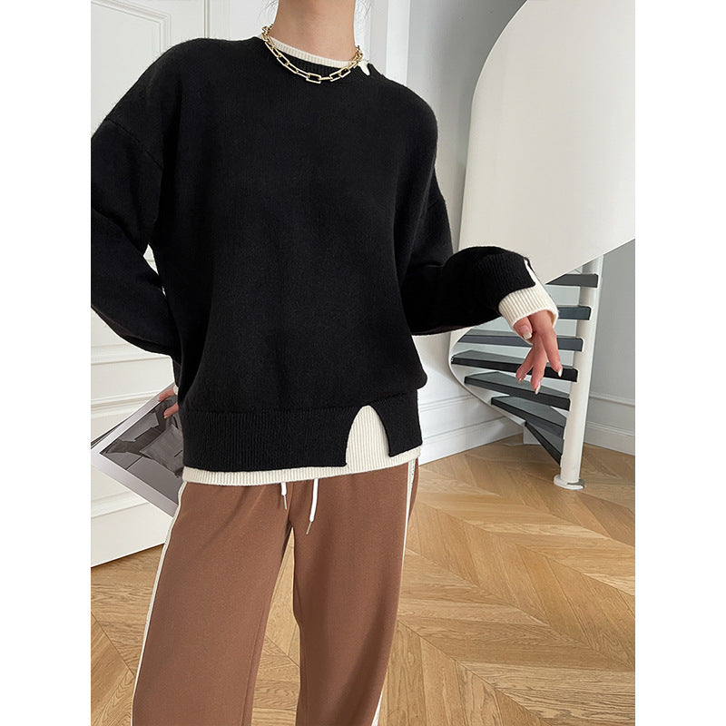Damen Streifenpullover locker Norvielle