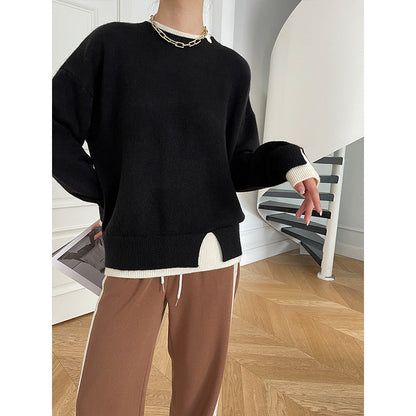 Damen Streifenpullover locker Norvielle