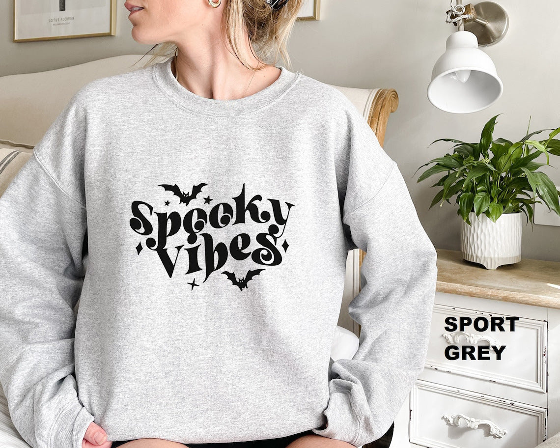 Damen Sweatshirt Halloween-Design Bequem