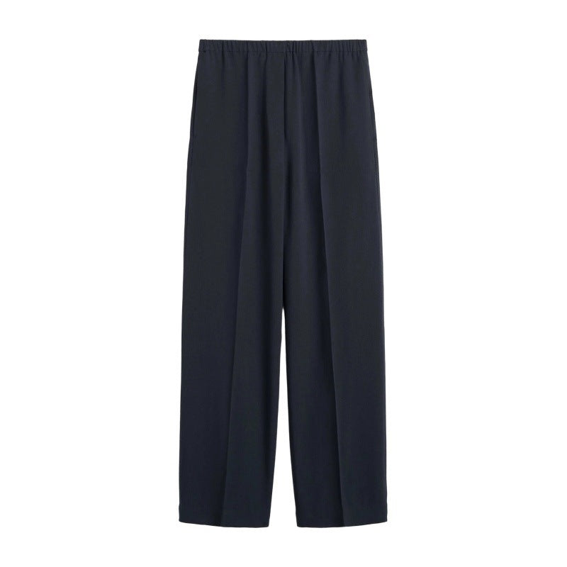 Damen Chiffon-Hose Weit Elastischer Bund Norvielle