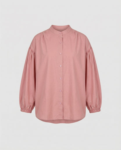 Damen Bluse Voluminöse Ärmel Trenddesign