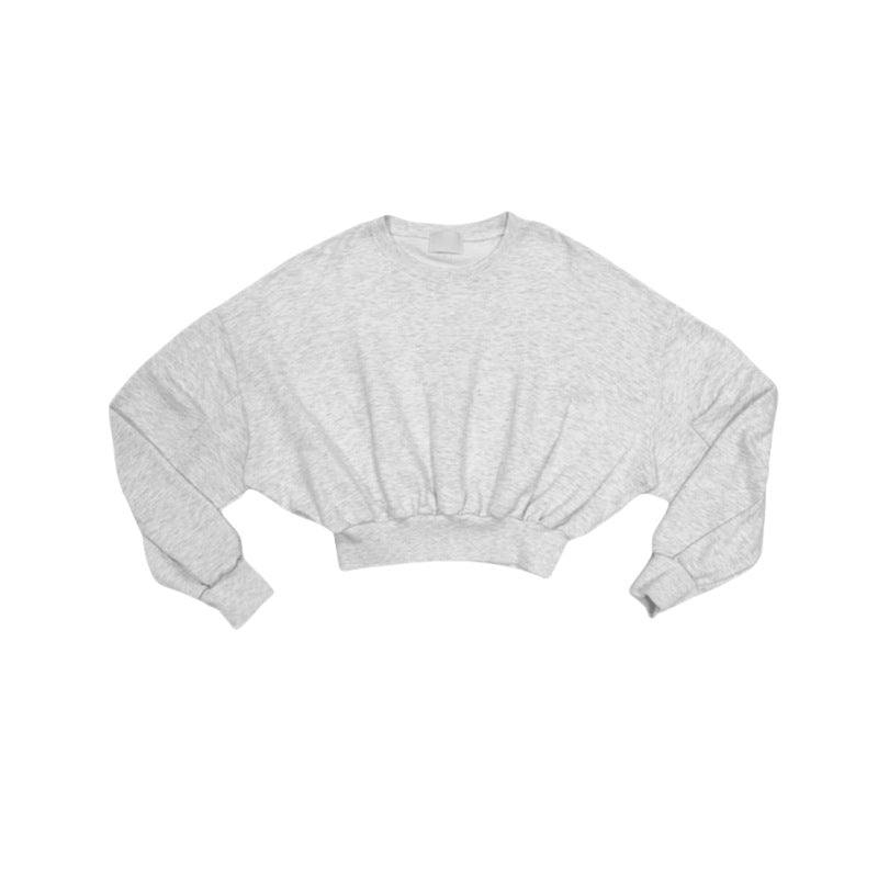 Damen Cropped Sweater Lässig Norvielle