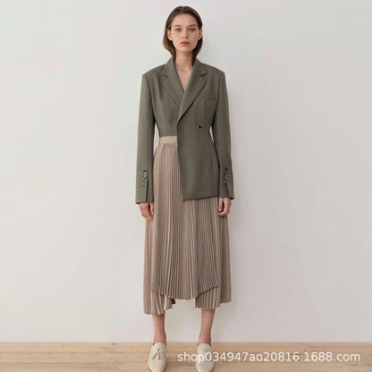 Damen Blazer Tailliert Modern Norvielle
