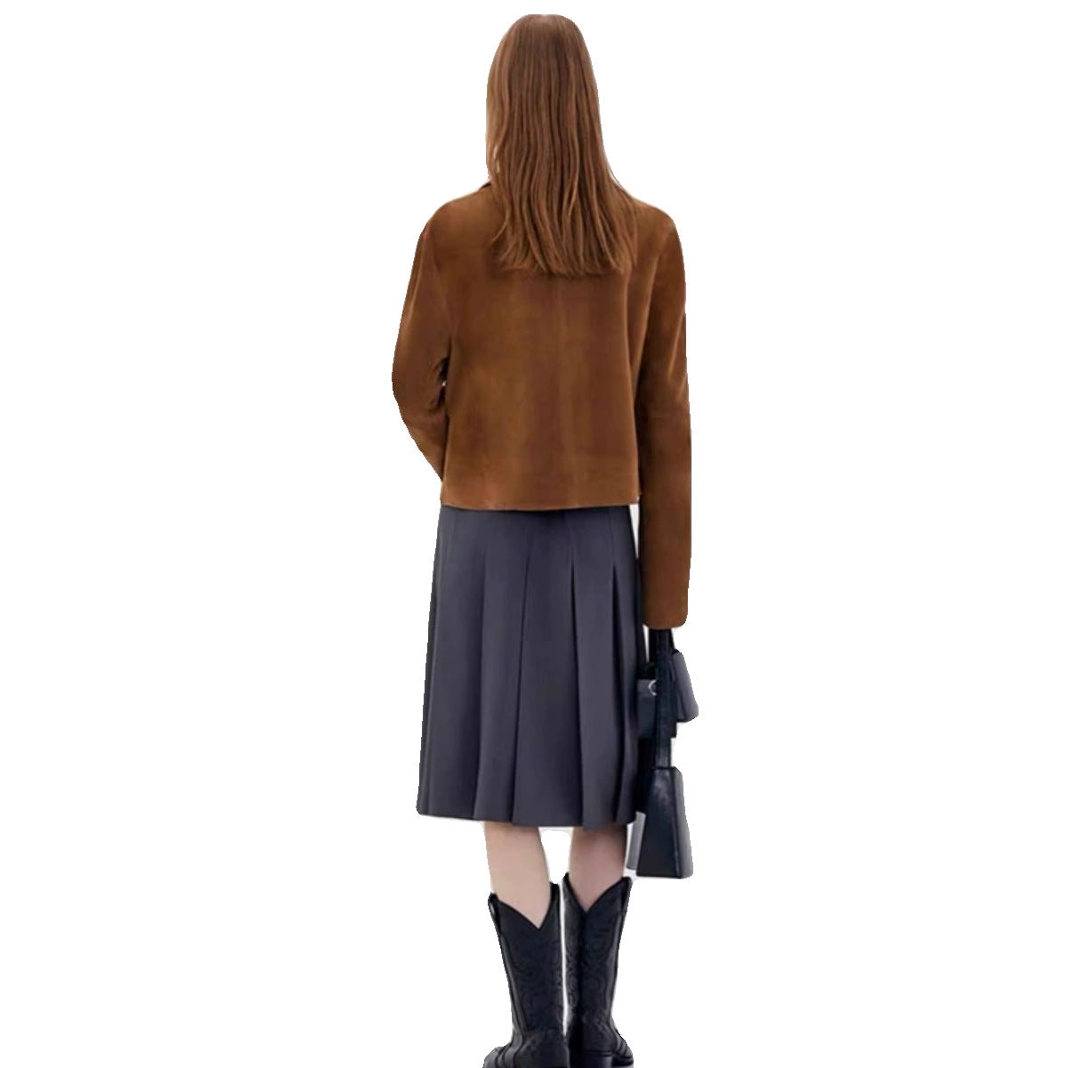 Damen Lederjacke Modern Norvielle