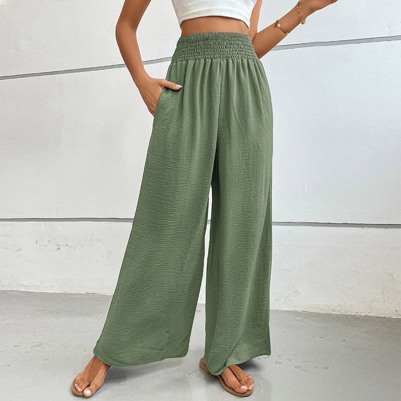 Damen Palazzo-Hose Weite Bein Norvielle