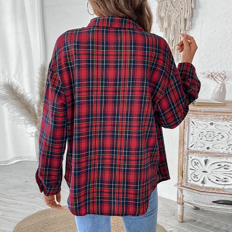 Damen Bluse Lässiger Schnitt Norvielle