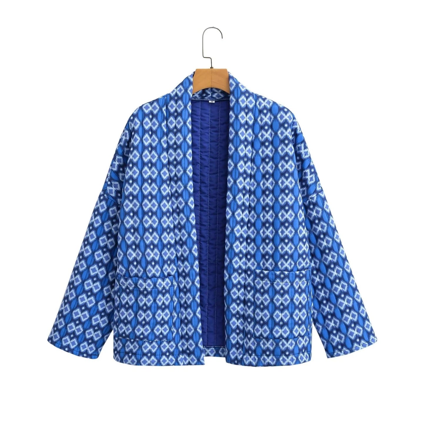 Damen Steppjacke Grafisches Muster Norvielle
