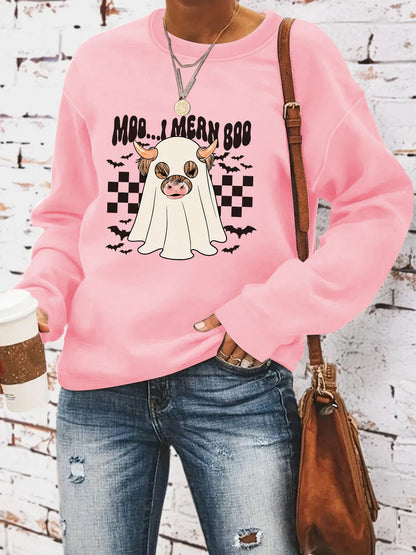 Damen Sweatshirt Halloween-Design Norvielle