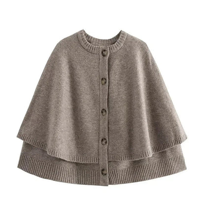 Damen Kapuzenumhang Stylisch Norvielle