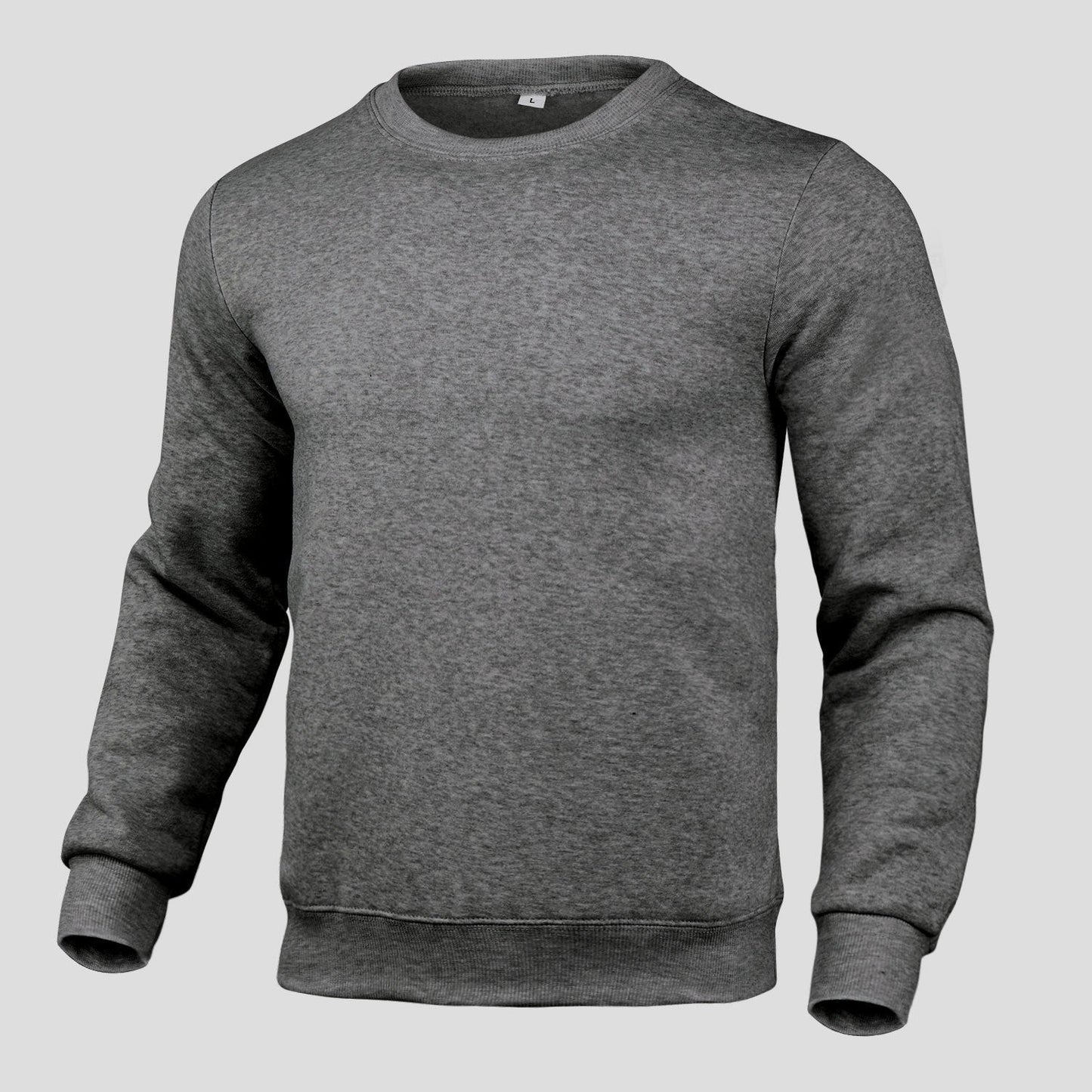 Herren Rundhals-Pullover Baumwollmix Bequem Norvielle