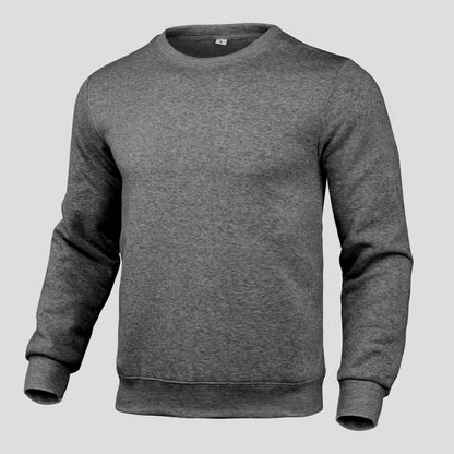Herren Rundhals-Pullover Baumwollmix Bequem Norvielle