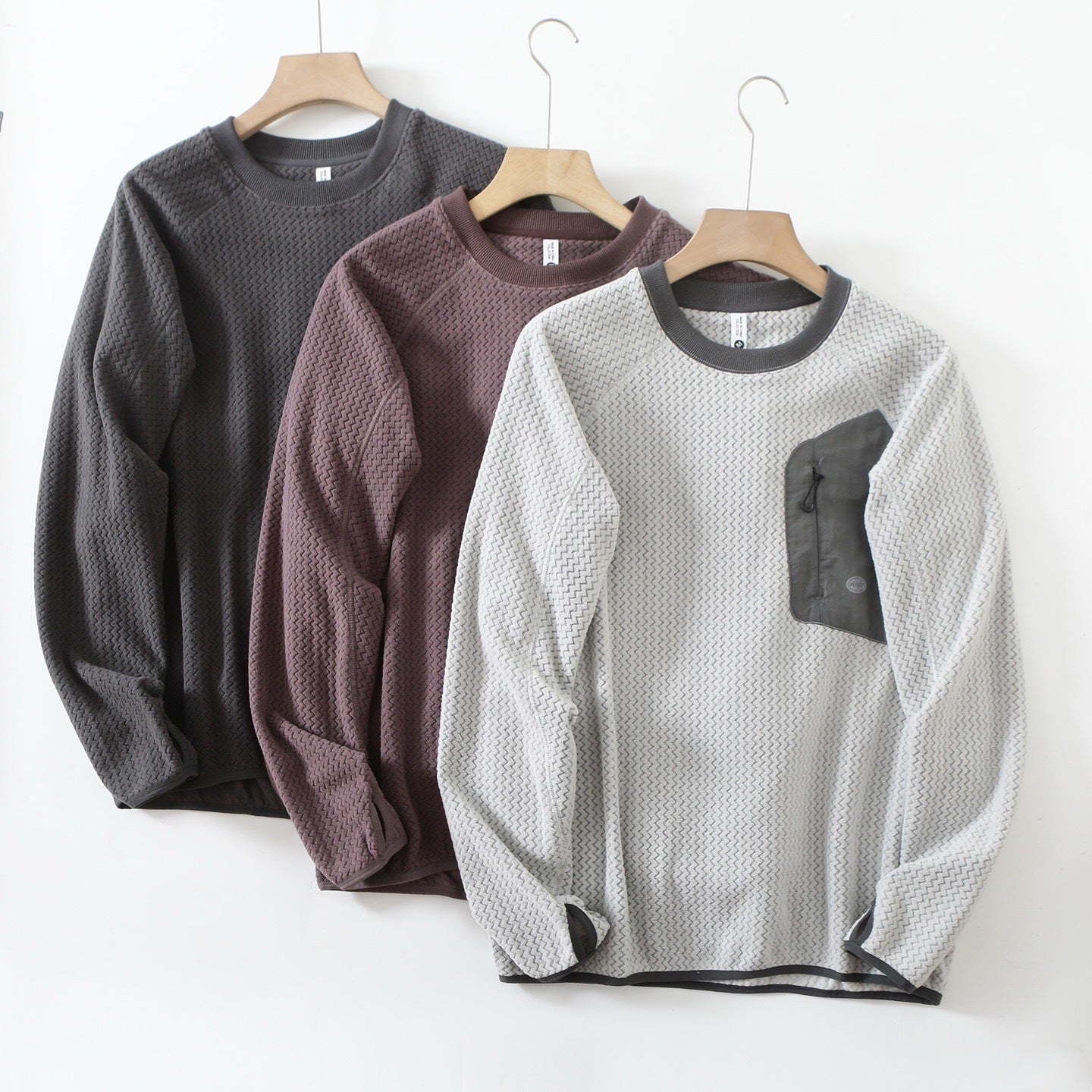 Damen Sweatshirt Strukturiertes Design Norvielle - Norvielle