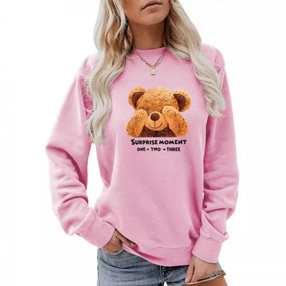 Damen Pullover Bärenmotiv Norvielle - Norvielle