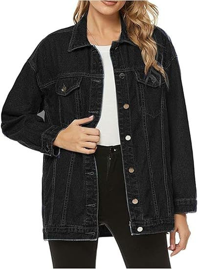 Damen Oversized Denimjacke Norvielle