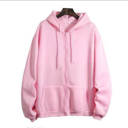 Damen Kapuzenjacke Mit Reißverschluss Und Kängurutaschen Norvielle