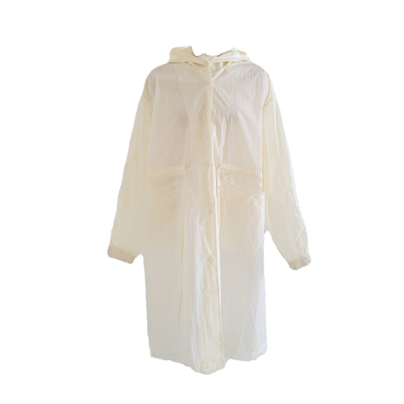 Damen Übergangsjacke Leicht Transparent Norvielle