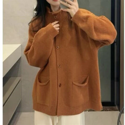 Damen Strickjacke Kuschelig Mit Taschen Norvielle - Norvielle