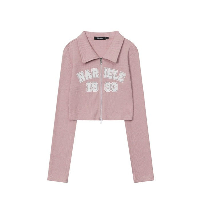 Damen Sweatshirt Moderner Frontprint Norvielle