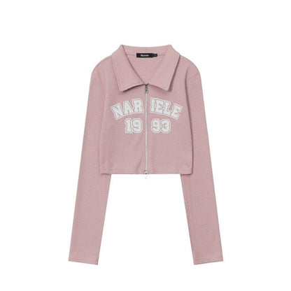 Damen Sweatshirt Moderner Frontprint Norvielle