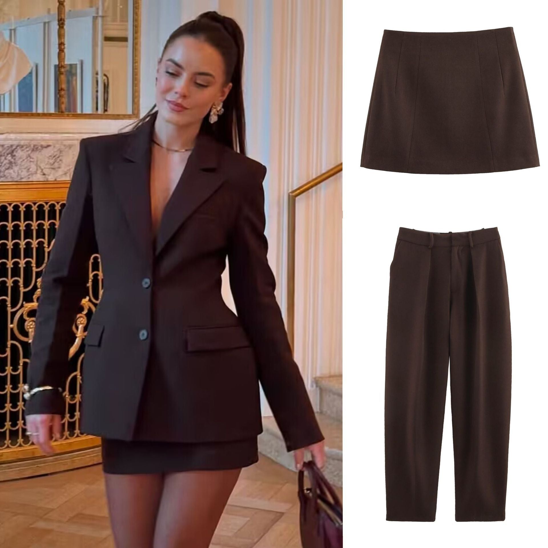 Damenhosen Norvielle Elegante Bequem - Norvielle