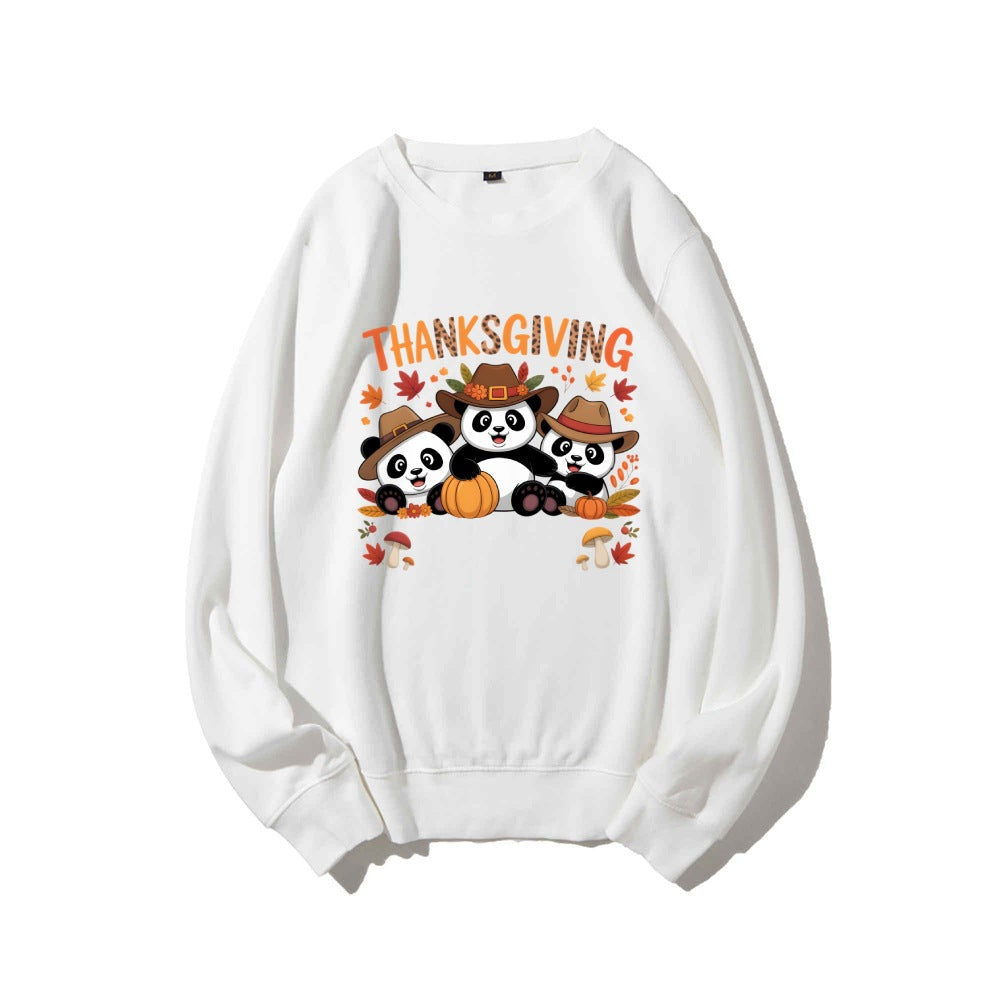 Damen Sweatshirt Lustiges Tierdesign Herbstlich