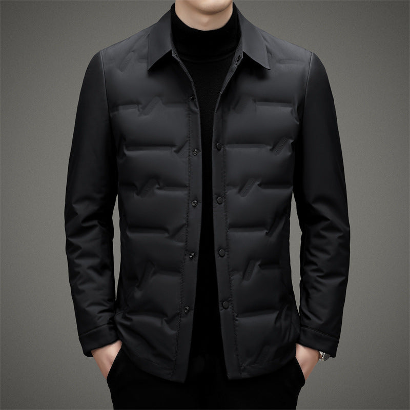 Damen Steppjacke Taillierte Passform Wasserabweisend Schwarz - Norvielle
