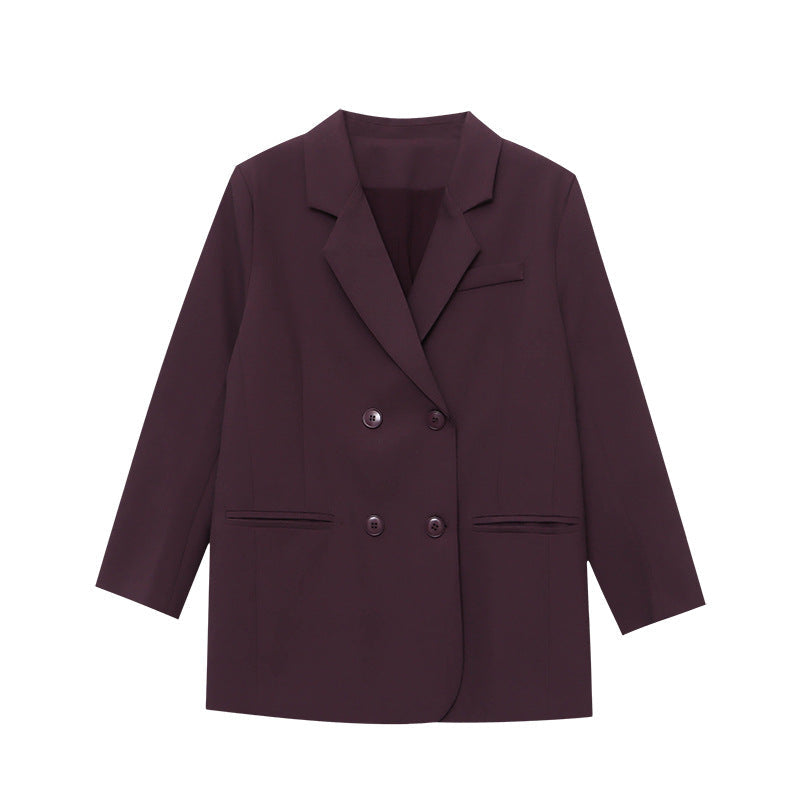 Damen Oversized Blazer mit Details Beige