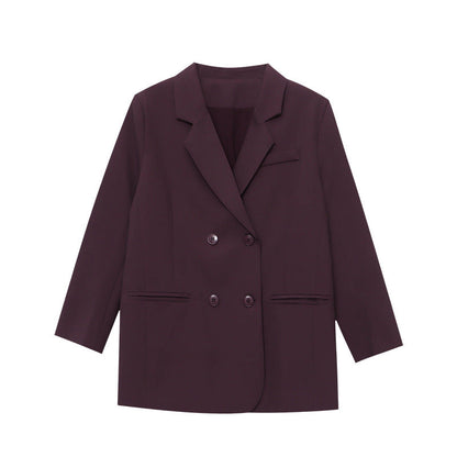 Damen Oversized Blazer mit Details Beige