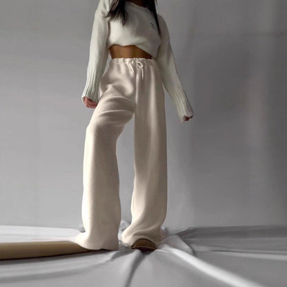 Damen Freizeithose Hochbund mit Taschen Norvielle - Norvielle