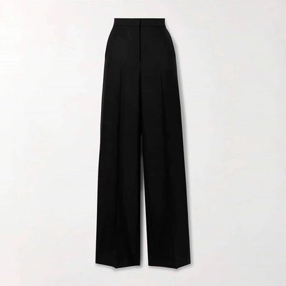 Damen Palazzo-Hose Norvielle Elegantes Design Hochgeschnitten