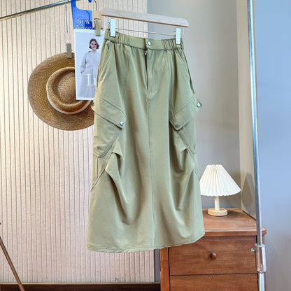 Damen Cargo-Rock Praktische Taschen Norvielle