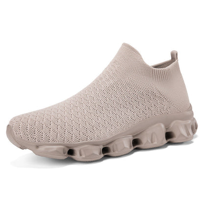 Damen Freizeitschuhe Elastisches Strickoberteil