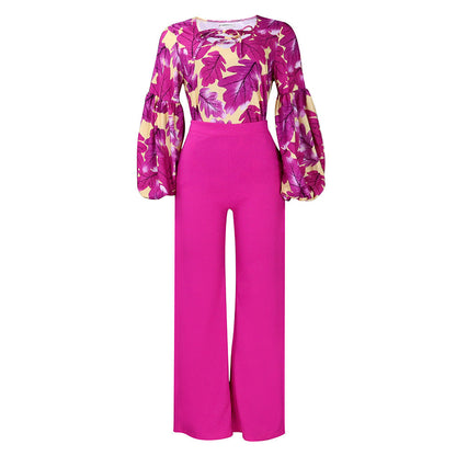 Damen Jumpsuit Aufregendes Ärmeldesign Norvielle