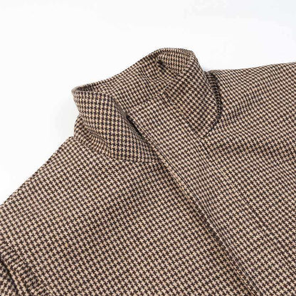 Damen Übergangsjacke Hahnentritt-Muster Norvielle