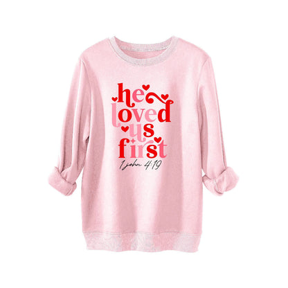 Damen Sweatshirt Lässiger Schnitt Mit Spruch Norvielle