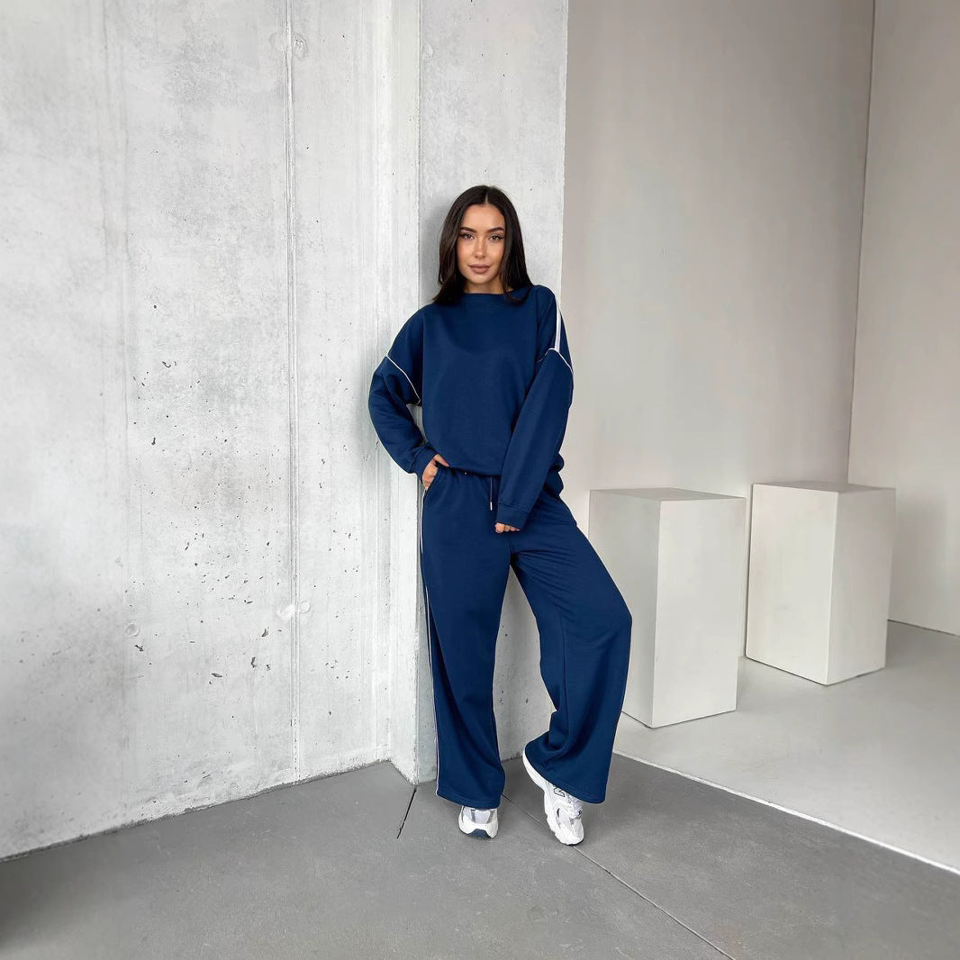 Damen Sportanzug Bequem Weite Passform Norvielle